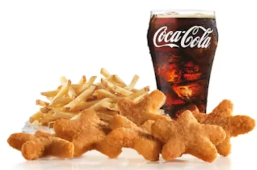 6 Piece Chicken Stars Combo