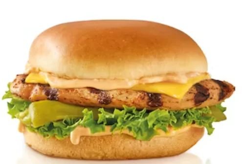 Charbroiled Santa Fe Chicken Sandwich