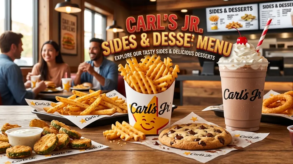 carls jr sides & sweets menu